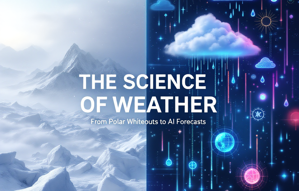 날씨의 과학: 극지방 화이트아웃부터 AI 예보까지 기상 현상의 모든 것