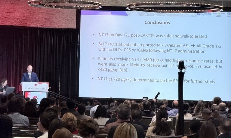 [뉴스] 네오이뮨텍, ASH 2025서 NT-I7 병용으로 CAR-T 한계 극복 가능성 제시