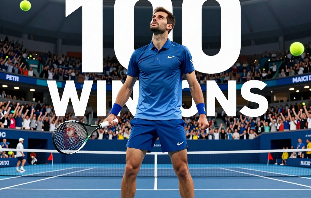 조코비치, 호주오픈 100승 달성! 메이저 25승 도전 나서