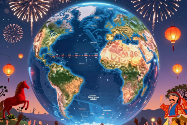 2026년 병오년 새해 첫날, 전 세계는 어떻게 새해를 맞이할까?