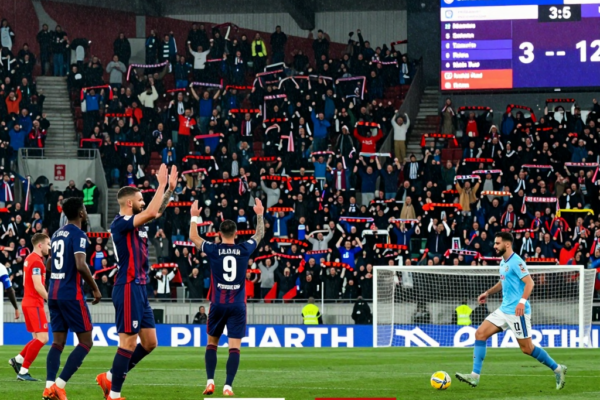PSG, 뎀벨레 멀티골로 릴 3-0 완파! 리그 1 선두 탈환 성공