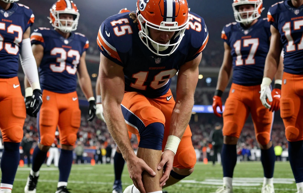 Bo Nix 발목 골절로 플레이오프 아웃: 덴버 브롱코스의 AFC 챔피언십 위기