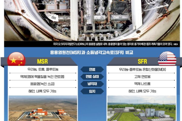 [뉴스] 中 물 없는 원전 MSR 포문 열자…美는 빅테크 연계 SFR로 맞불