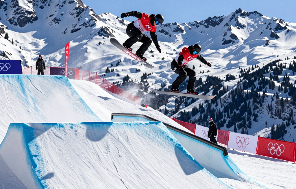 2026 동계올림픽 스노우보드 슬로프스타일: Red Gerard vs Su Yiming 메달 대결