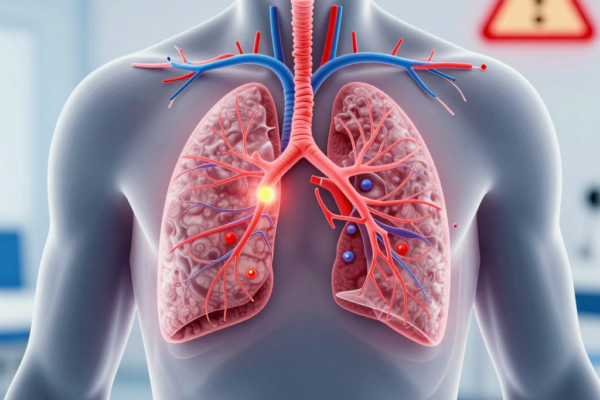 폐색전증 초기 증상 5가지: 암 환자는 사망률 10% 급증 주의보