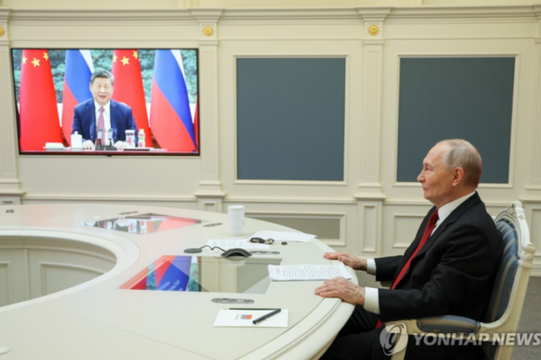 [뉴스] 시진핑 “양국 관계의 새 청사진 그리길”…푸틴 “다자체제서도 공조”