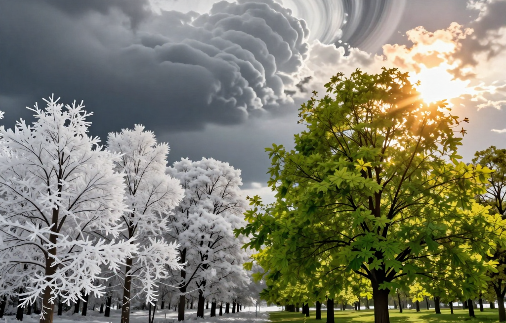 2025년 이상기후 실화? 봄에 겨울과 여름이 일주일 만에 교체된 충격적 날씨