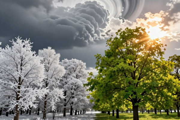 2025년 이상기후 실화? 봄에 겨울과 여름이 일주일 만에 교체된 충격적 날씨