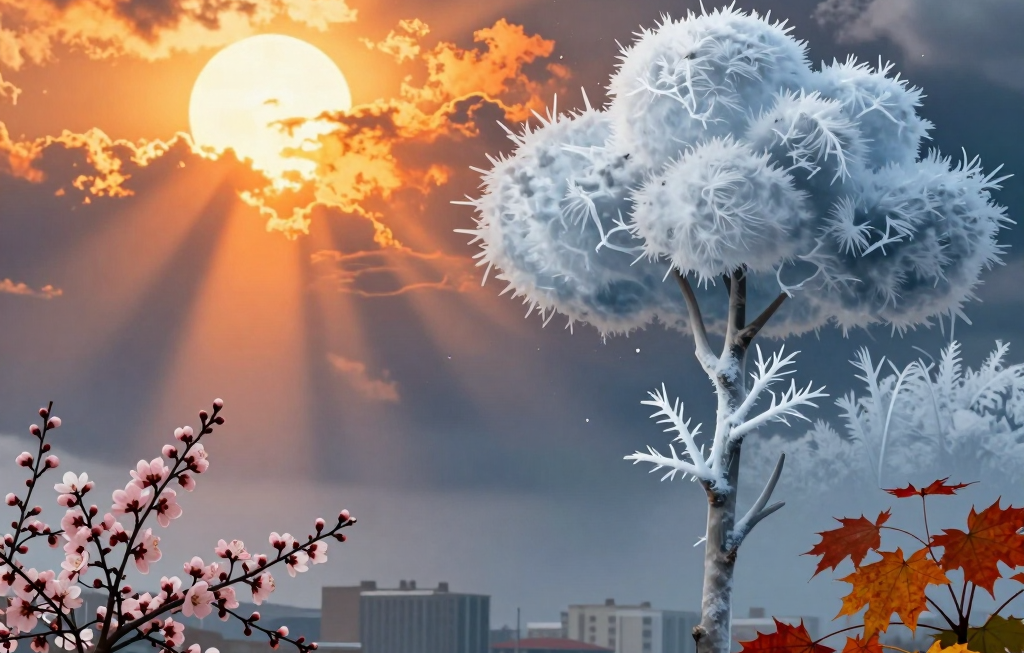 2025년 날씨 전망: 극과 극을 오가는 기온 변화가 온다