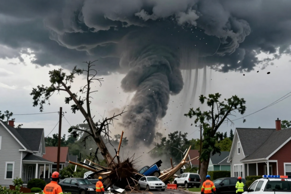미시간 토네이도로 3명 사망, 유니언시티 초토화된 현장 긴급 리포트