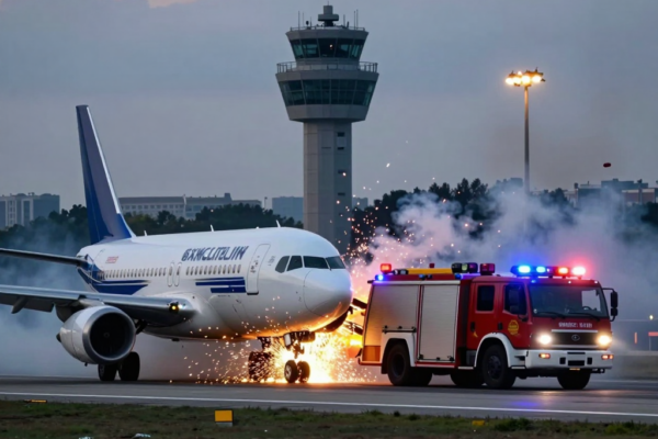 라과디아 공항 30년 만의 최악 참사: 에어캐나다기와 소방차 충돌 진실은?