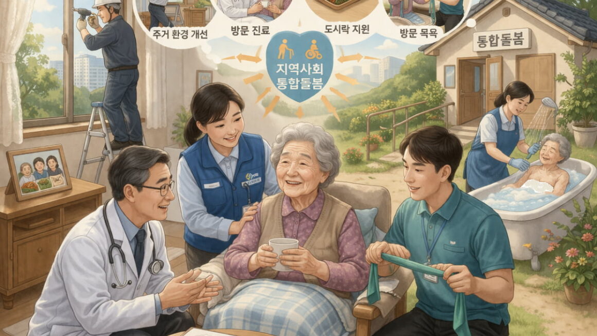 [뉴스] 거동 불편한 노인·장애인 방긋…집에서 전문가의 생활 관리 받는다