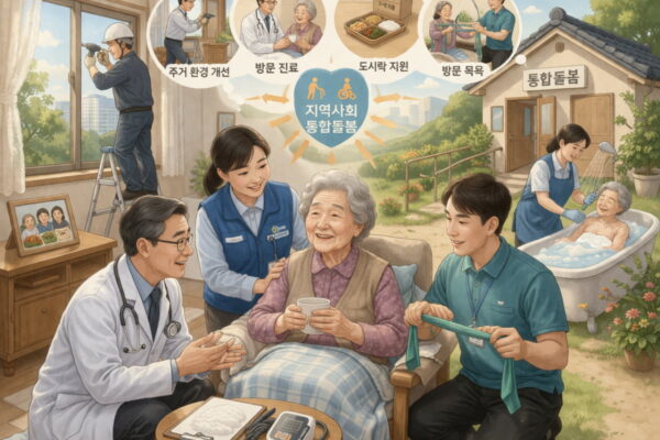 [뉴스] 거동 불편한 노인·장애인 방긋…집에서 전문가의 생활 관리 받는다