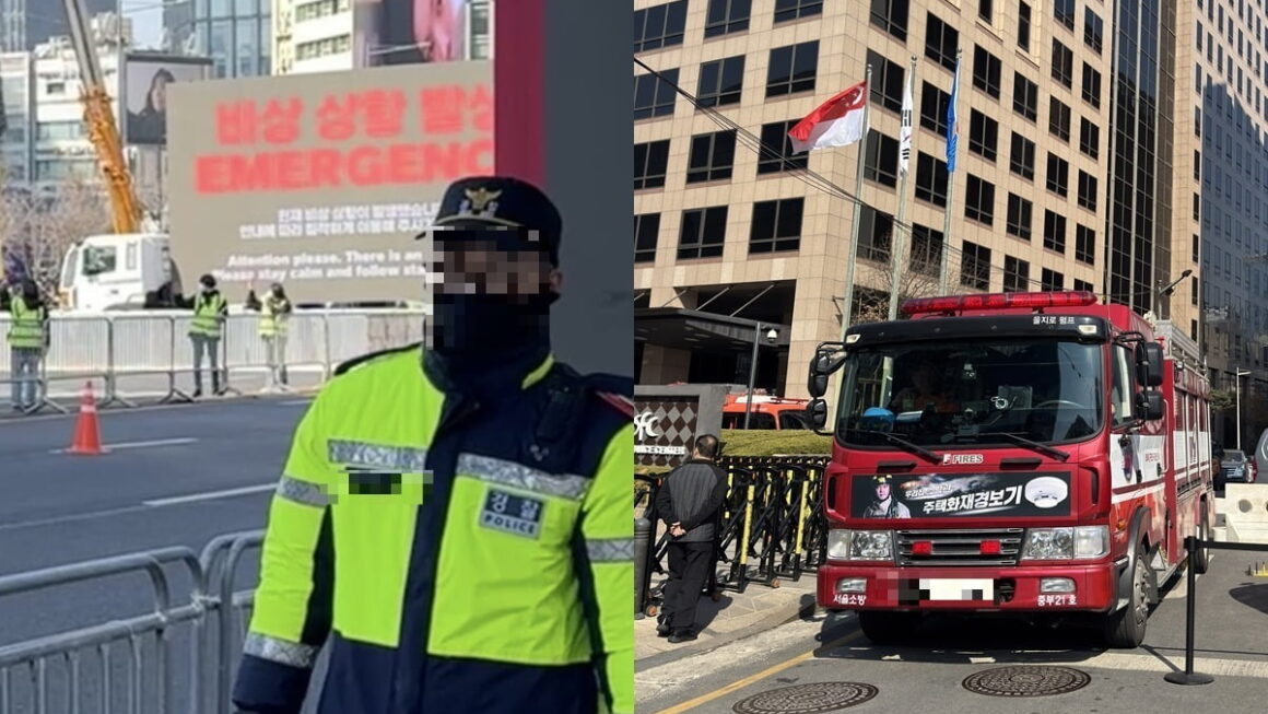 [뉴스] 이동하실게요·비상 상황…시위 노인도, 아미도 통제 속으로