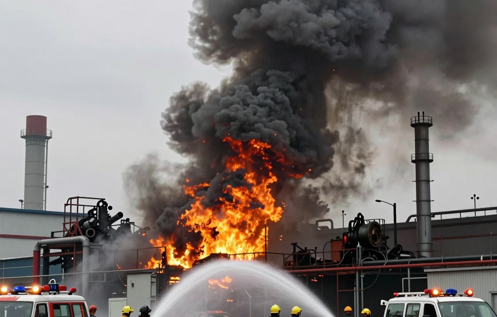 대전 자동차부품공장 대형화재: 50명 사상, 14명 연락두절 긴급상황