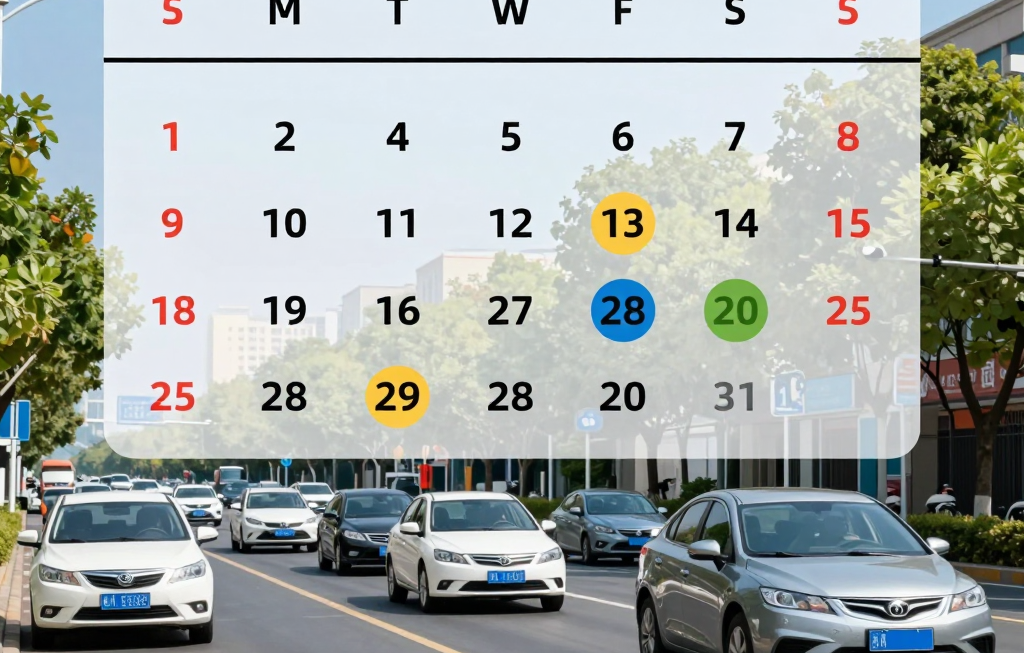 차량 5부제 완벽 가이드: 월요일부터 금요일까지 내 차는 언제 쉴까?