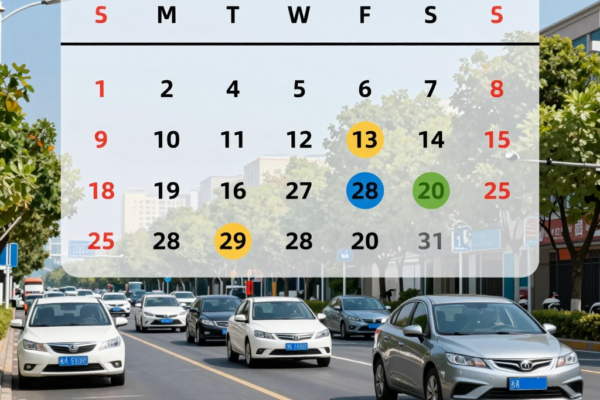 차량 5부제 완벽 가이드: 월요일부터 금요일까지 내 차는 언제 쉴까?