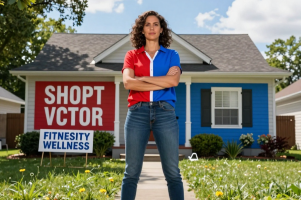 트럼프 집 앞마당 뒤집은 민주당 엄마 사업가의 51% 대역전극