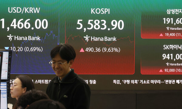 [뉴스] “코스피 의심하지 말지어다”…증시 폭락하던 날, 은행 마통 파서 주식계좌 쐈다