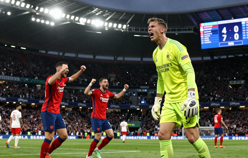 토트넘 UCL 악몽: 골키퍼 킨스키 15분 3실점으로 아틀레티코에 2-5 참패