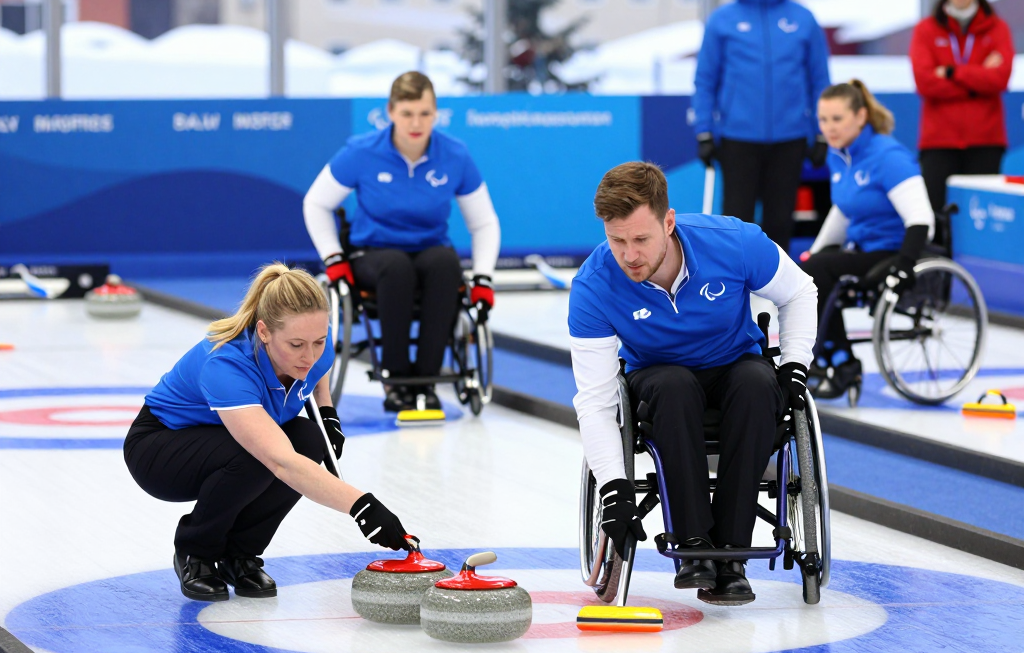 2026 밀라노 동계 패럴림픽: 미국 휠체어 컬링팀의 새로운 도전