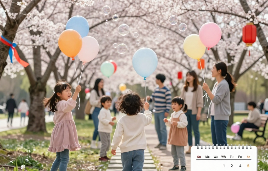 2025년 5월 징검다리 연휴 완벽 가이드: 어린이날 황금연휴 활용법