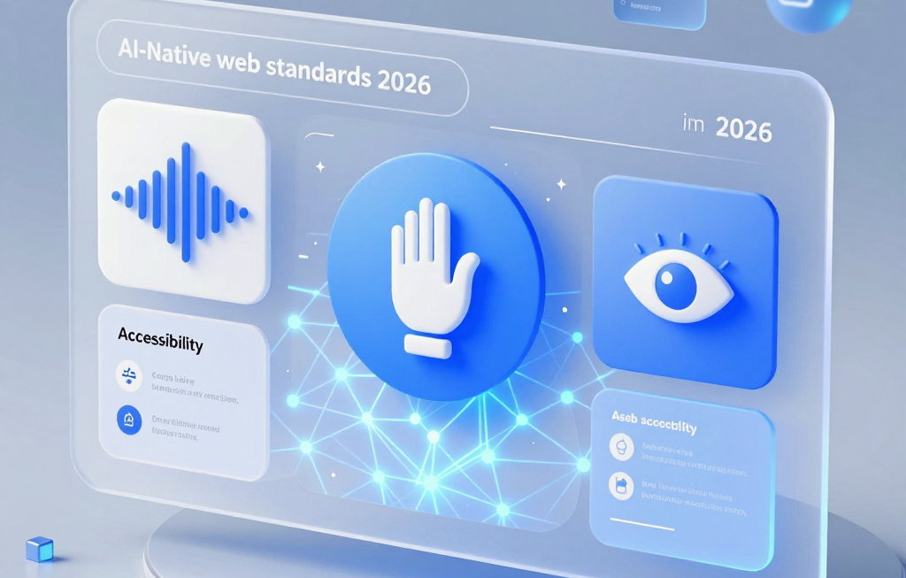 2026년 AI-Native 웹 표준이 바꾸는 접근성의 미래 5가지 핵심 특징