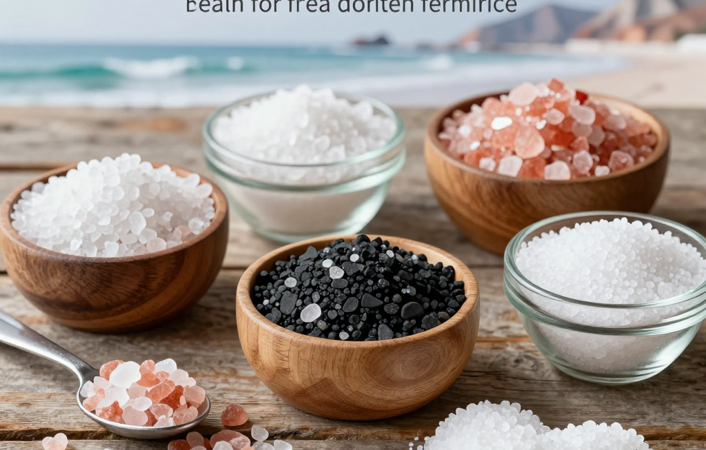 소금에 대한 완벽한 가이드: 종류부터 건강 영향까지 총정리