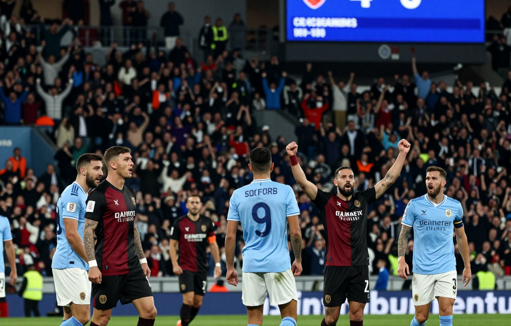 맨시티, 리버풀 4-0 완파! FA컵 8강 충격적 결과