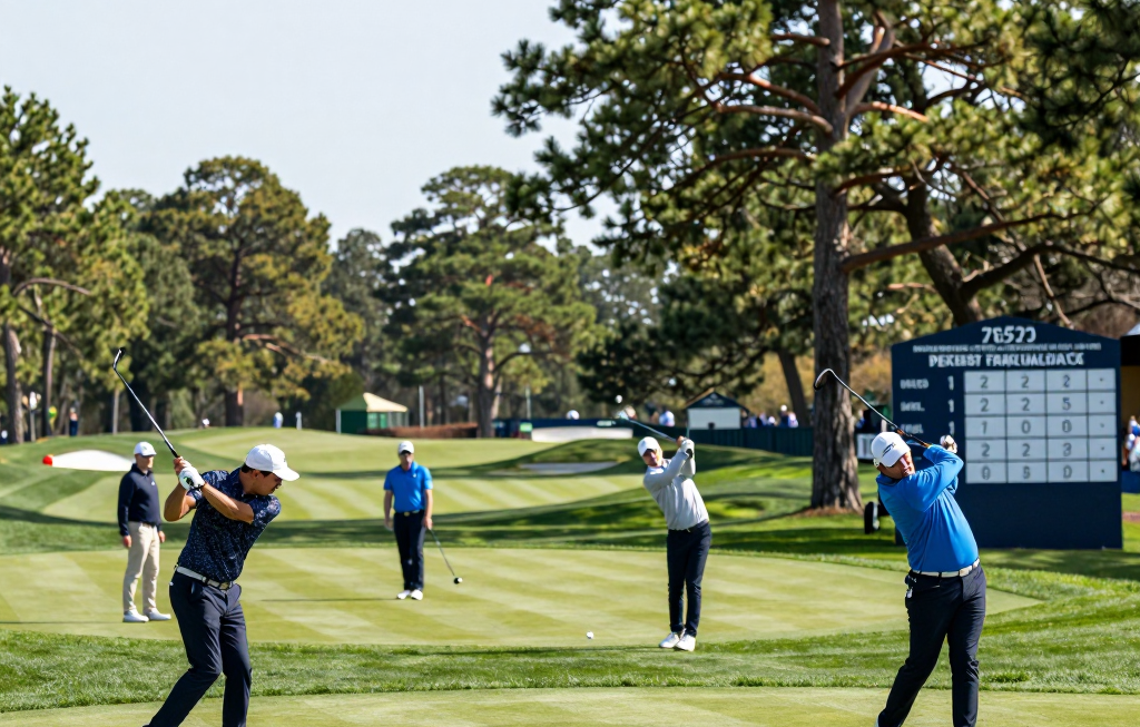 2026 마스터스 골프 대회: 맥길로이 2연패 도전과 번즈-로리 공동 선두