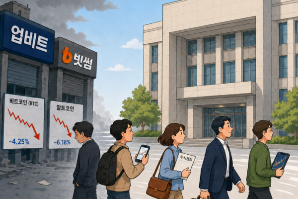 [뉴스] 1분기 업비트·빗썸 고객 예치금 10% 급감 [매일코인]