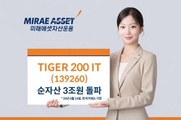 [뉴스] 미래에셋 ‘TIGER 200 IT ETF’ 순자산 3조원 돌파