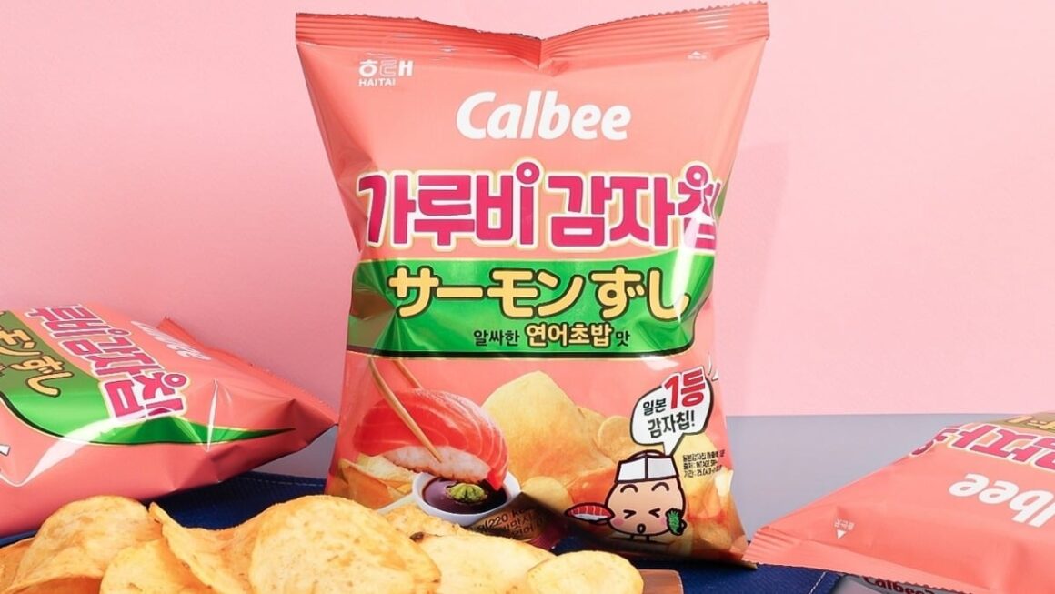 [뉴스] 연어·와사비 시즈닝 담았다…해태, 초밥 콘셉트 감자칩 출시