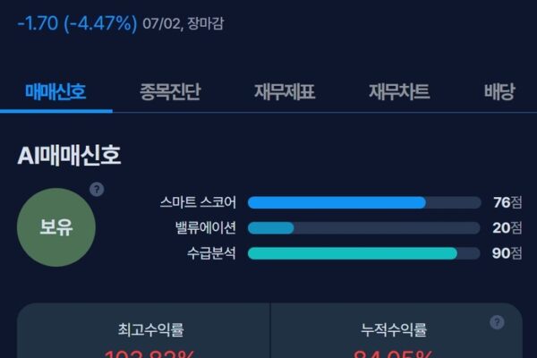 [뉴스] [MK시그널] A10 네트웍스, 수익률 103.8% 돌파