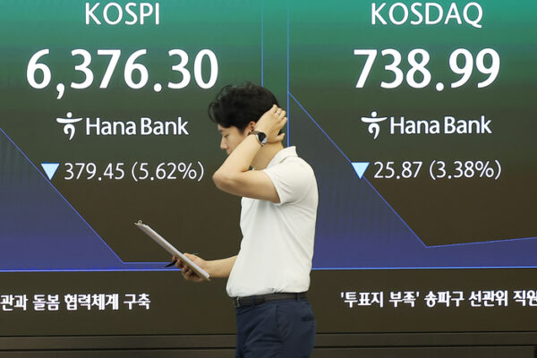 [뉴스] [속보] ‘검은 화요일’ 코스피 이어 코스닥 시장도 서킷브레이커 발동