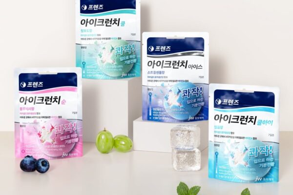[뉴스] JW중외제약, 프렌즈 브랜드 확장한 캔디형 아이크런치 출시