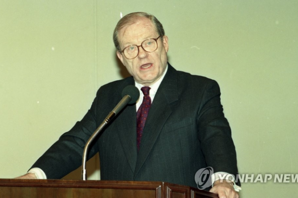 [뉴스] ‘친한파’ 제임스 레이니 전 美대사 별세…1차 북핵위기 때 카터 방북 주선