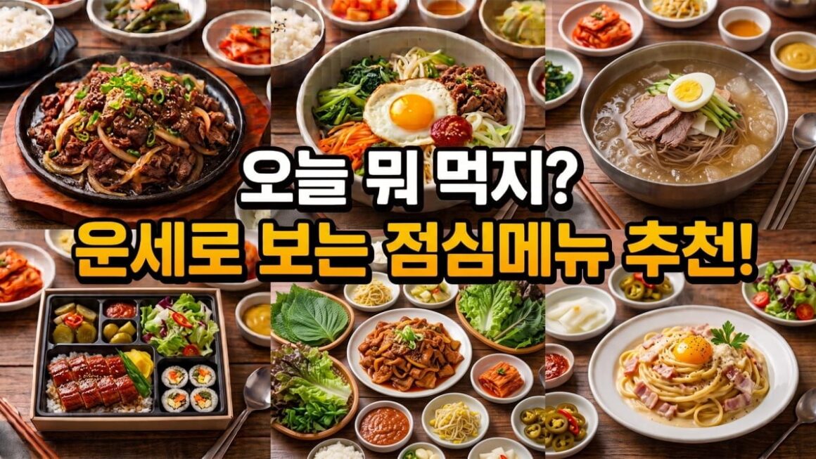 [뉴스] 오늘 뭐 먹지?…8월 16일 띠별 추천 점심메뉴