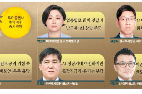 [뉴스] “AI 속도 조절론은 기우 … 반도체 중심 상승세 계속”