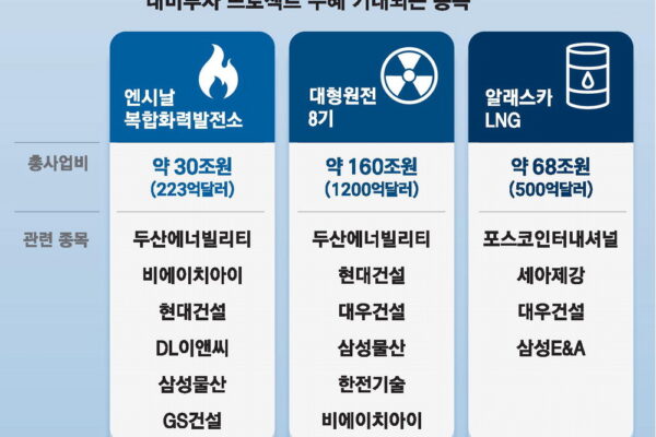 [뉴스] 대미투자 낙수효과 먼길 … 배트 길게 잡아야