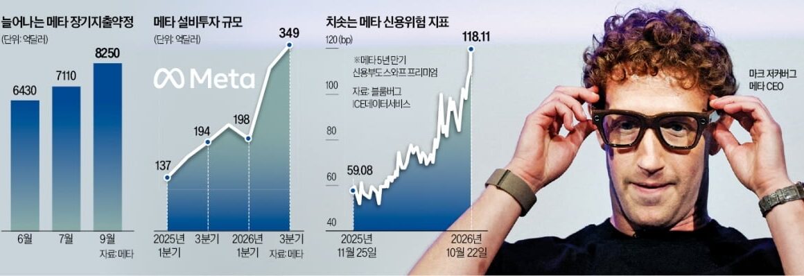 [뉴스] 공짜로 뮤즈 뿌리던 메타…1100조 베팅 역풍에 주가 털썩
